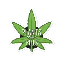 Load image into Gallery viewer, Plants over Pills stickers
