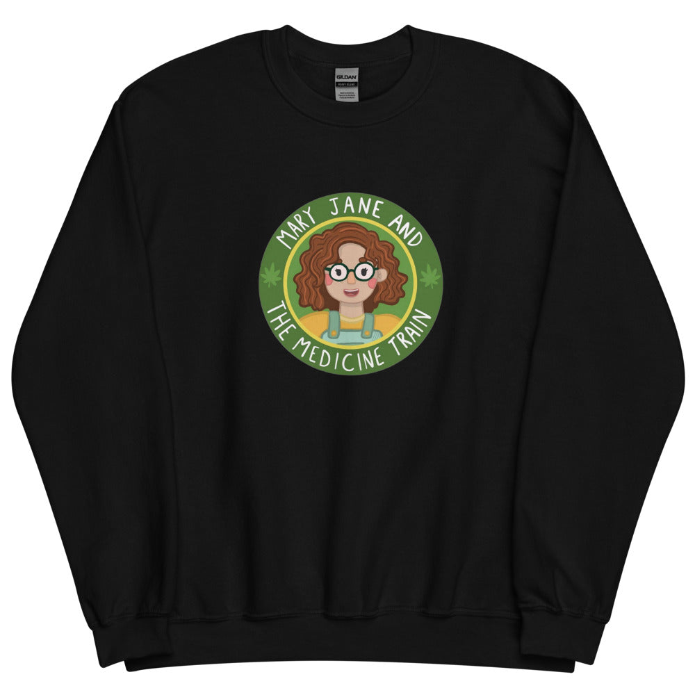 Mary Jane and the Medicine Train Official Crewneck