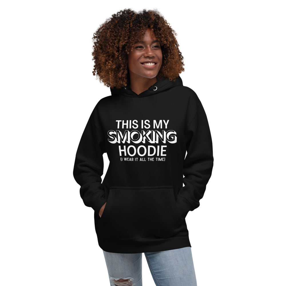 This is my smoking hoodie ( I wear it all the time )