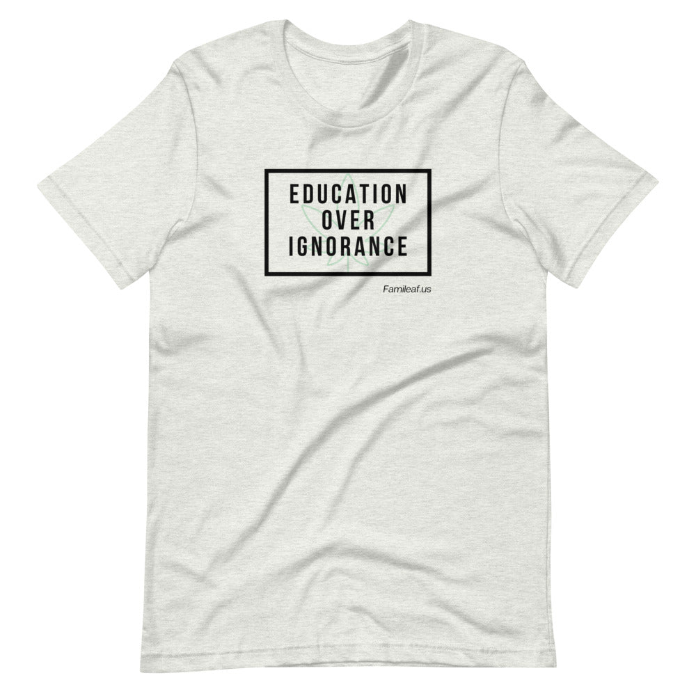 Education over ignorance unisex t-shirt