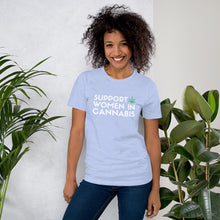 Load image into Gallery viewer, Support women in cannabis t-shirt
